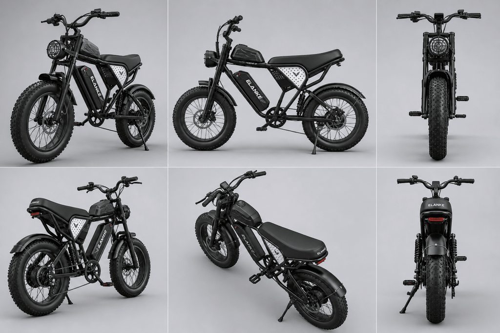 ELANKÉ ROGUE X PRO FAT-TIRE- Premium All-Terrain E-Bike - Elanké